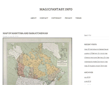 Tablet Screenshot of magicfantasy.info